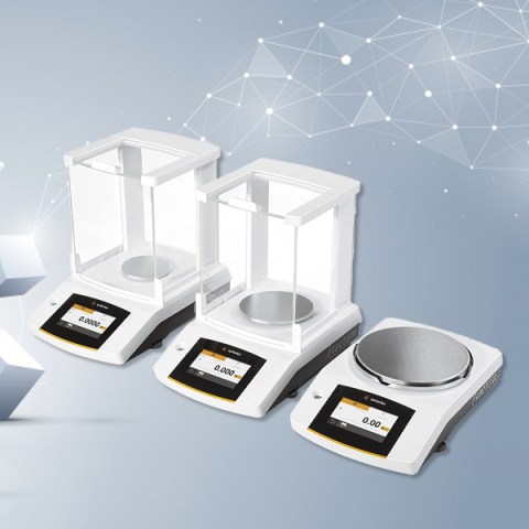 Cân phân tích Quintix, màn hình cảm ứng